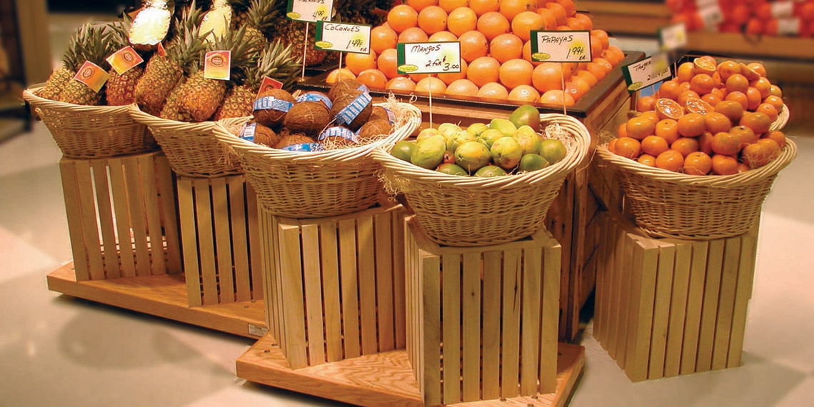 Produce Displays CMS Display Fixtures