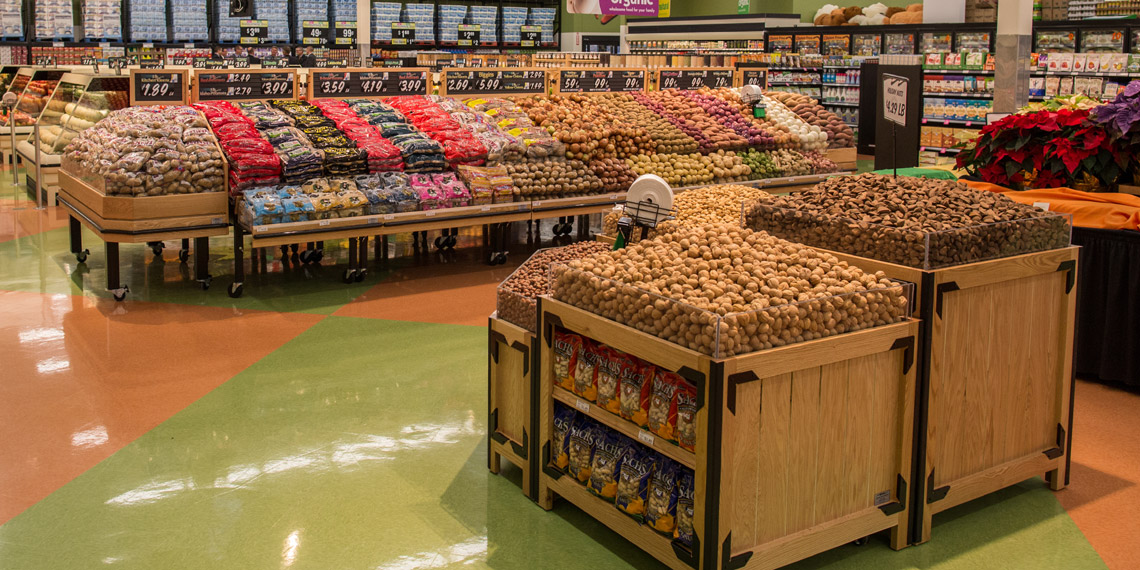 Produce Displays CMS Display Fixtures