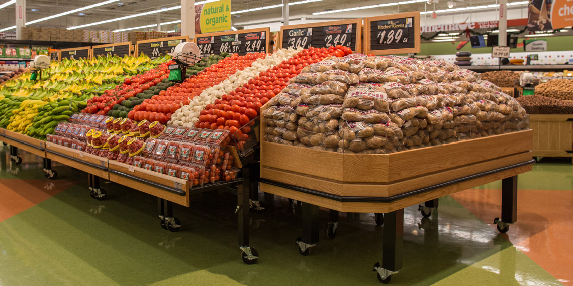 Produce Displays | CMS Display Fixtures