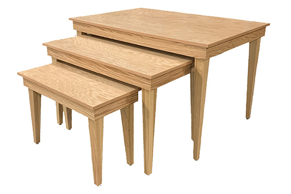 Nesting Tables - Wood Top