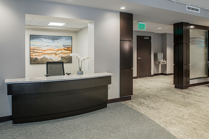 reception desk