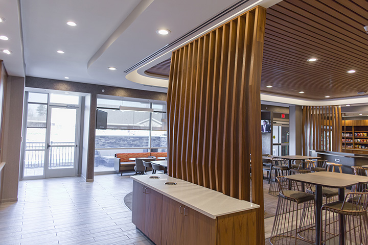 teak weave wall