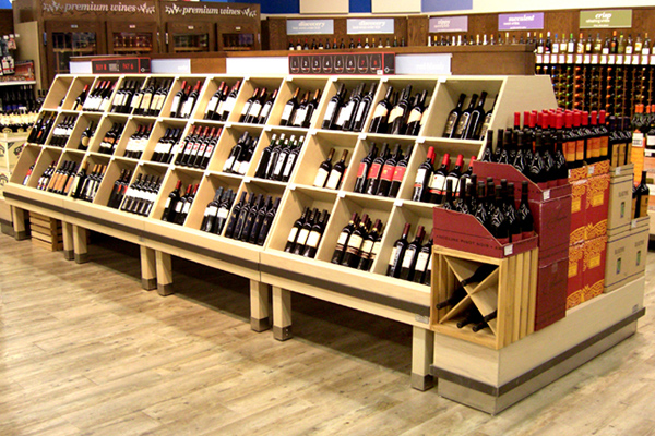 Bin Wine Island Merchandised