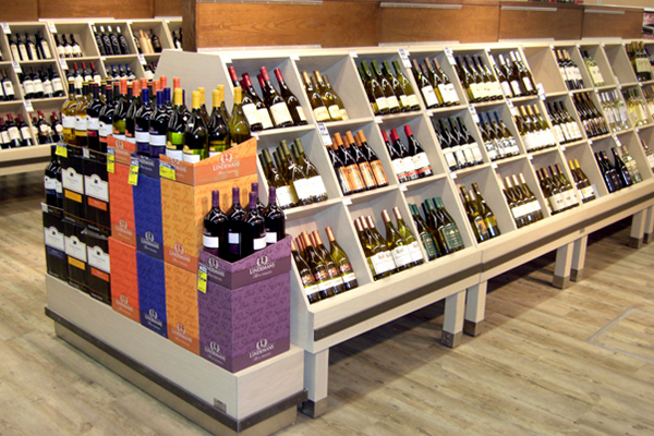 Bin Wine Island Merchandised