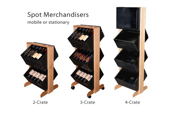 Crate Merchandiser Sizes