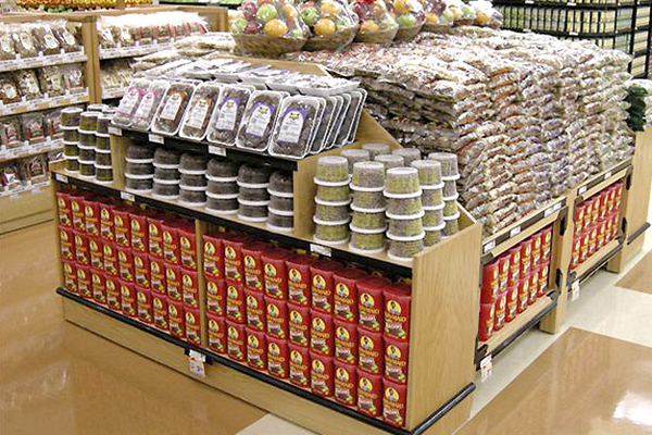 Gourmet Endcap Merchandised