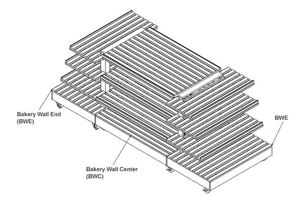Modular Bakery Island - Configuration