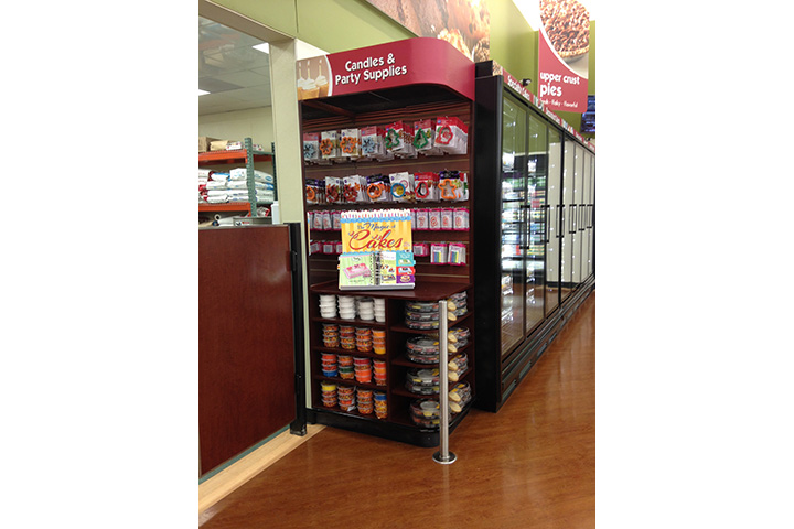 cross-merchandising end unit