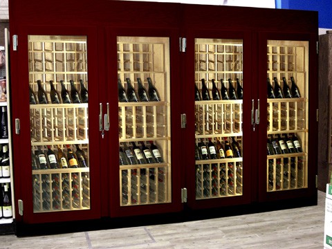 refrigerated wine cabinet