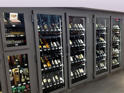 refrigerated wine cabinet