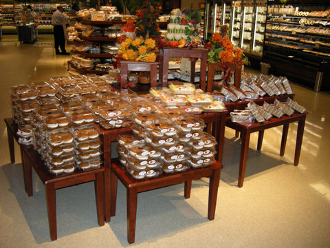 bakery nesting tables